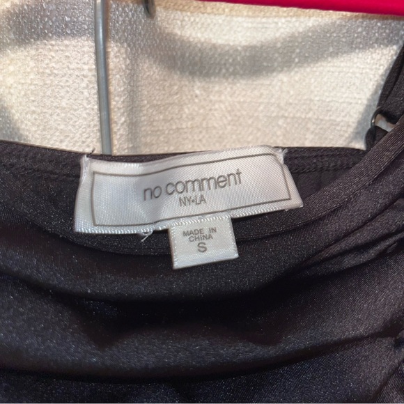 no comment | black top & skirt - Picture 3 of 4